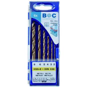 BOC Cobalt  HSSE borenset 6 delig