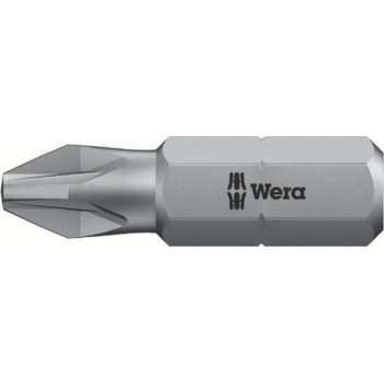 Wera 5056805001 1/4" Pozidrive Bit - PZ0 x 25mm