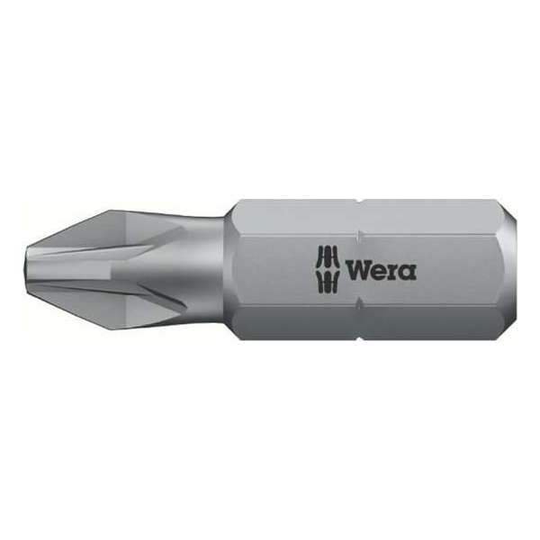 Wera 5056805001 1/4" Pozidrive Bit - PZ0 x 25mm