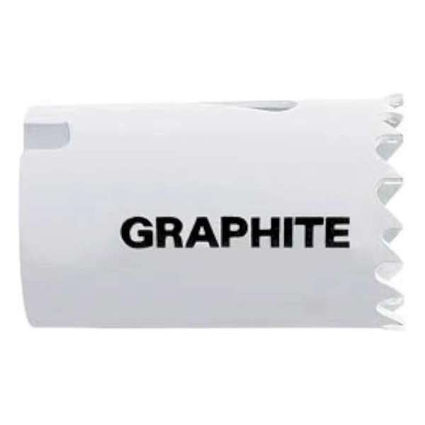 Graphite Gatenboor 27x38mm HSS-Bi-Metaal Voor O.a. Hout Metaal Kunstof En Plastic