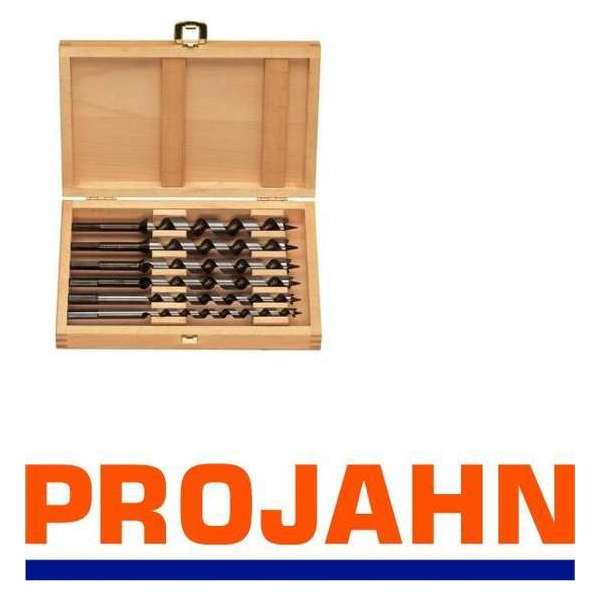 'PROJAHN'' Slangenboor hout L 230 mm Houtcassette 6-delig