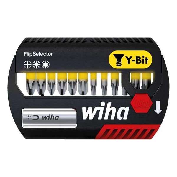 Wiha FlipSelector Y-bit set 25 mm 13-delig 41827