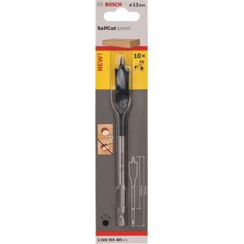 Bosch - Speedborenset Self Cut Speed, zeskant 13 x 152 mm