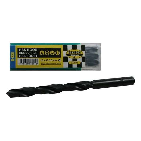 Hofftech HSS metaal boor 8,5 mm. (10 stuks)