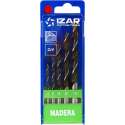 IZAR TOOL 5-delige professionele houtboren set in cassette - 4-10mm