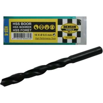 Hofftech HSS metaal boor 9,5 mm. (10 stuks)