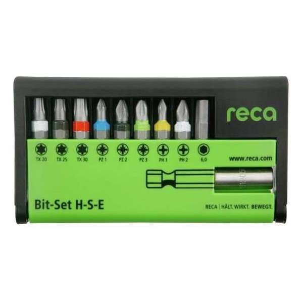 Reca Bittenset 1/4 - 10-dlg - H+S+E