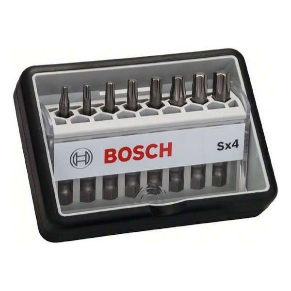 Bosch - 8-delige Robust Line bitset Sx Extra Hard 49 mm, 8-delig