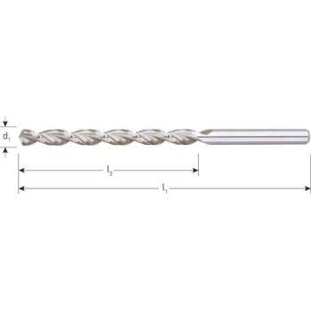 Houtspiraalboor HSS DIN338 TLS ø4  78/119 mm