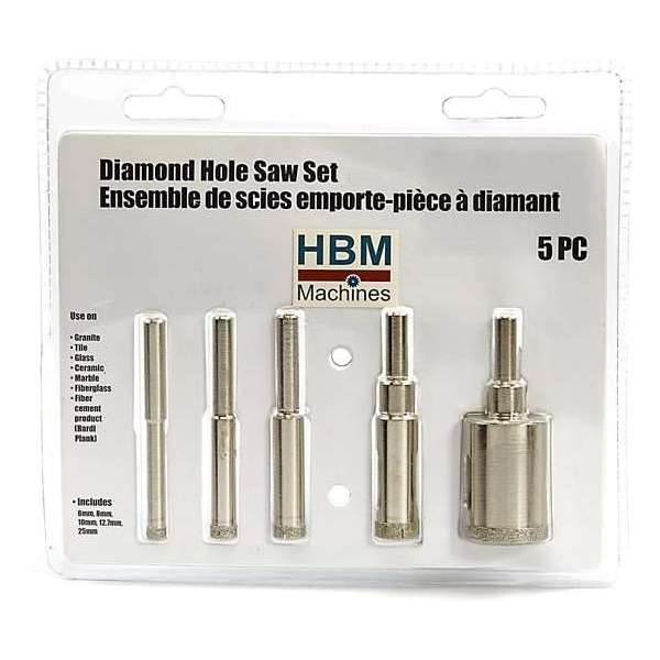 HBM 5 Delige Diamant Gatzagenset