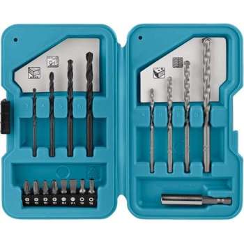 Makita D-40200 Boor/bit set 17-delig