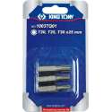 King Tony-SchroefbittenTORX® 1/4" T20, T25, T30 x25mm