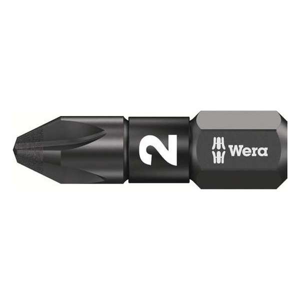 Wera 5057621001 1/4" Pozidrive Impaktor Bit - PZ2 x 25mm