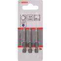 Bosch - BIT 1/4XH-TORS/IS 3.0 /3 49MM - 3 stuks