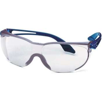 Uvex vh-bril Skylite 9174 blauw met heldere lens