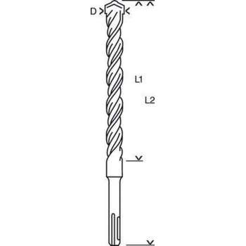 Bosch - Hamerboren SDS-plus-5 10 x 550 x 615 mm