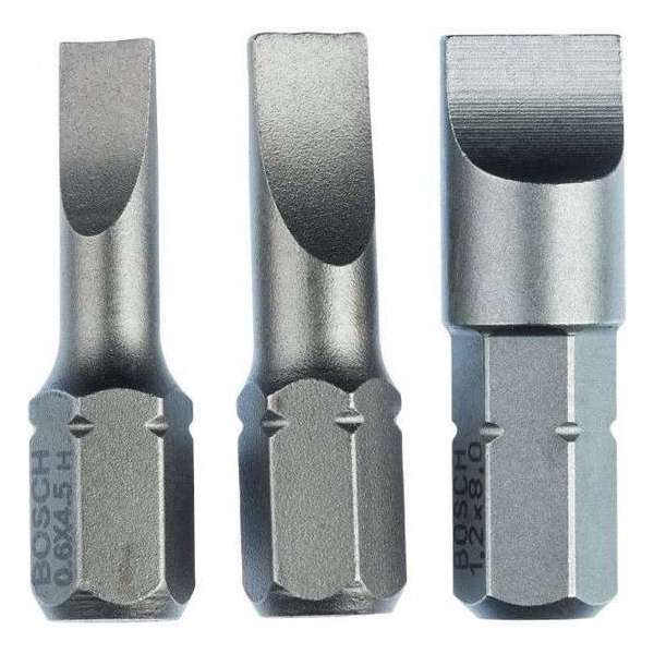 Bosch - BITSET XH-TORS/GL0.6.0.8.1.2MM - 3 stuks