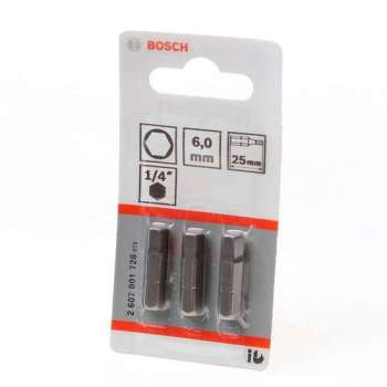 Bosch - BIT 1/4XH-TORS/IS 6.0 /3 - 3 stuks