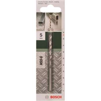 Bosch - Metaalboren HSS-G, DIN 338 5,0 x 52 x 86 mm