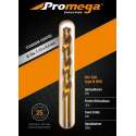 PROMEGA - SET TIN GESLEPEN BOREN 1-10/0,5 MM - 19 PCS - TI - 1-10/0.5 MM - 19 PCS - TI