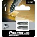 Piranha schroefbit ph1 X61020 (2 stuks) 25mm