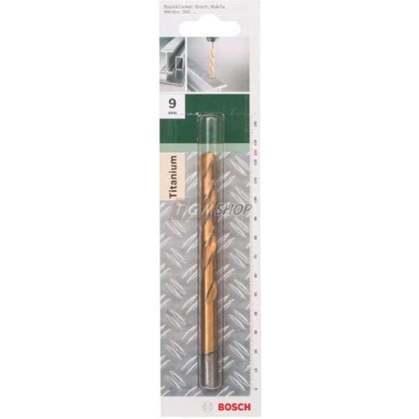 Bosch - Metaalboren HSS-TiN, DIN 338 9,0 x 81 x 125 mm