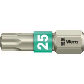 bit 1/4 WERA torx 25 RVS