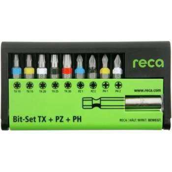 Reca Bittenset 1/4 - 10-dlg - TX+PZ+PH