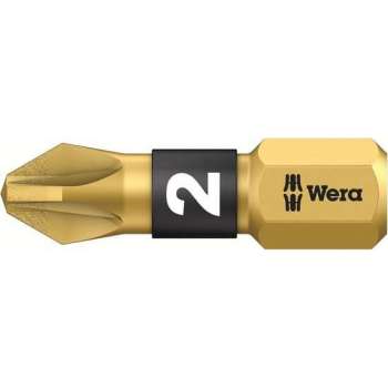 Wera 5056704001 1/4" Pozidrive BiTorsion Diamant Bit - PZ3 x 25mm