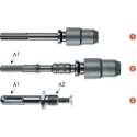 Adapter SDS-plus naar 1/2''-20 UNF