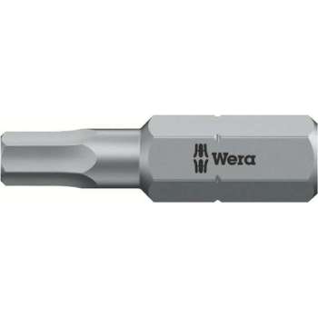 Wera 05056335001 1/4" Hex-Plus Inbus Bit - 8.0 x 25mm