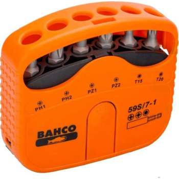 Bahco Bitset 8 delig PH-PZ-TORX