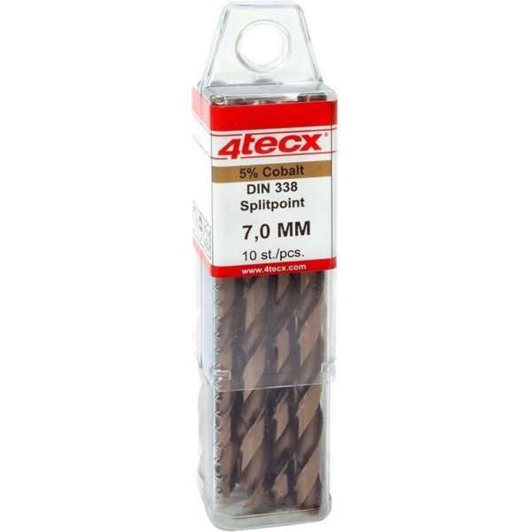 4Tecx Metaalboor 6,5mm Hss Cobalt Per stuk