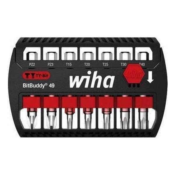 Wiha SB7946-TY904 7-delige BitBuddy Bitset TY-bit - 49mm