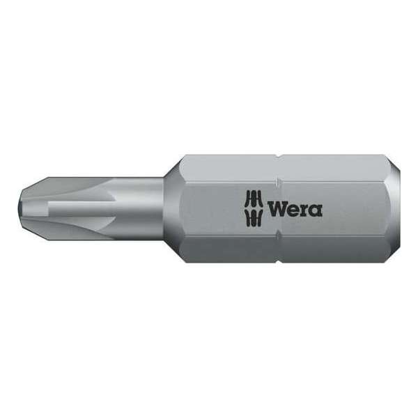 Wera 5135003001 1/4" Pozidrive Snelbouw Bit - PZ2 x 25mm