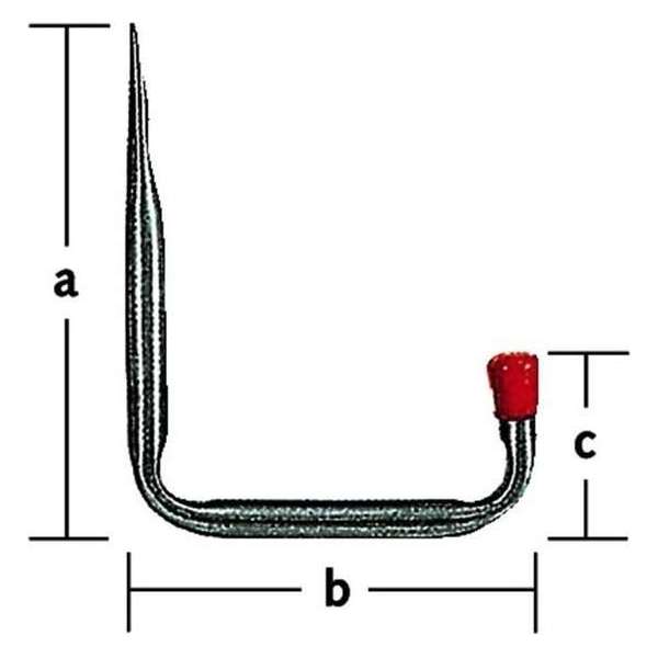 Hang Er Aan Ophanghaak vz 8502 - 300x250x91mm