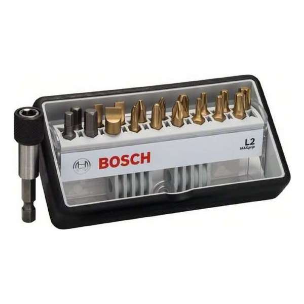 Bosch - 18+1-delige Robust Line bitset L Max Grip 25 mm, 18+1-delig