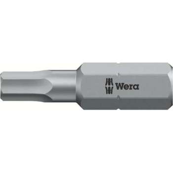 Wera 05135076001 1/4" Hex-Plus Inbus Bit - 1/4" x 25mm