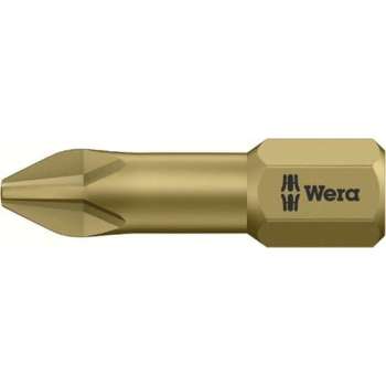 Wera 5056605001 1/4" Philips Torsie Bit Extra Hard - PH1 x 25mm