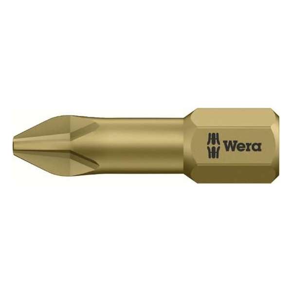 Wera 5056605001 1/4" Philips Torsie Bit Extra Hard - PH1 x 25mm