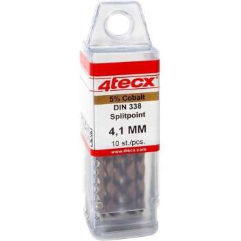 4Tecx Metaalboor 4mm Hss Cobalt Per stuk