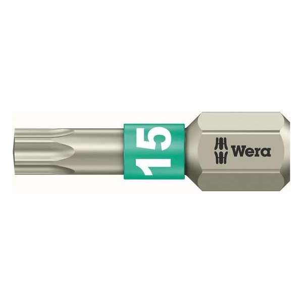 bit 1/4 WERA torx 15 RVS