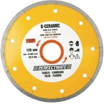 PERFECTMATE  S-CERAMIC 115MM TEGELS, STANDARD DUTY