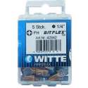 Witte Bit philips 1 5 stuks