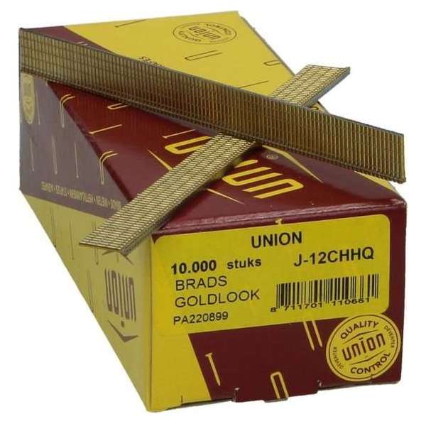 Union nagel J32 goldlook 12x32mm (5000st)