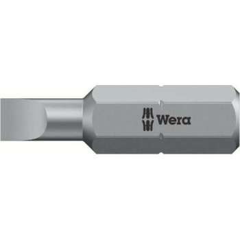 Wera 5072063001 1/4" Gleuf Bit - 1.2 x 8.0 x 25 mm