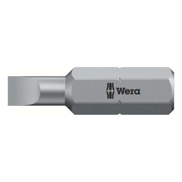 Wera 5072063001 1/4" Gleuf Bit - 1.2 x 8.0 x 25 mm