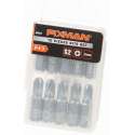 Fixman Bitset 1/4" PZ 3 x 25mm blister van 10 bits