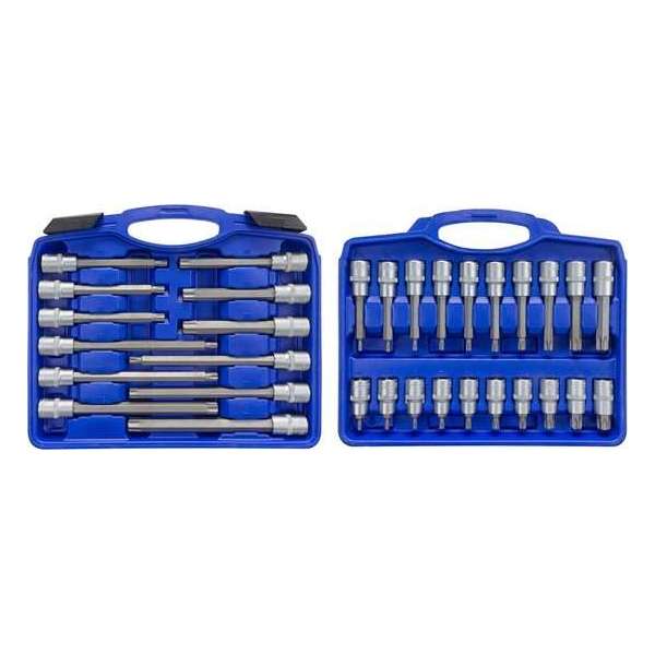 hanSe Werkzeuge® set 32 delig bitjes Torx extra lang in koffer