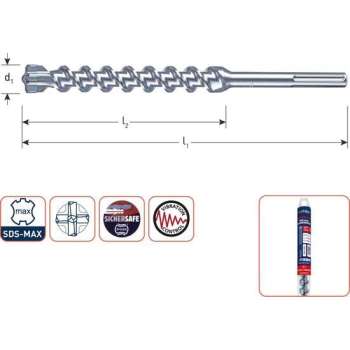 Hamerboor SDS-max Quattro-X ø40,0x450/570